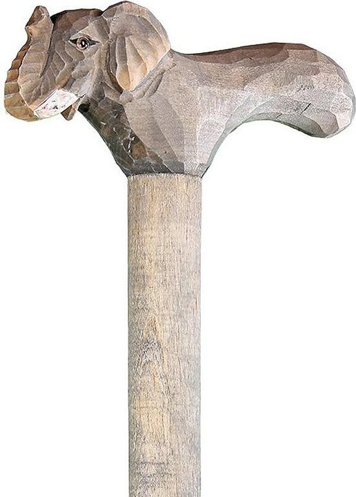 Produktbild Metamorph Holzgehstock Elefant
