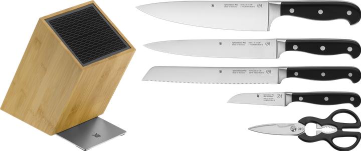 Actual product image WMF Spitzenklasse Plus knife block with knife set 6 pieces, Made in Germany
