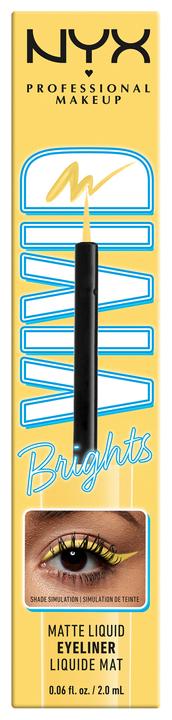 Actual product image NYX Professional Make-Up Vivid Brights (03 Had Me At Yellow)