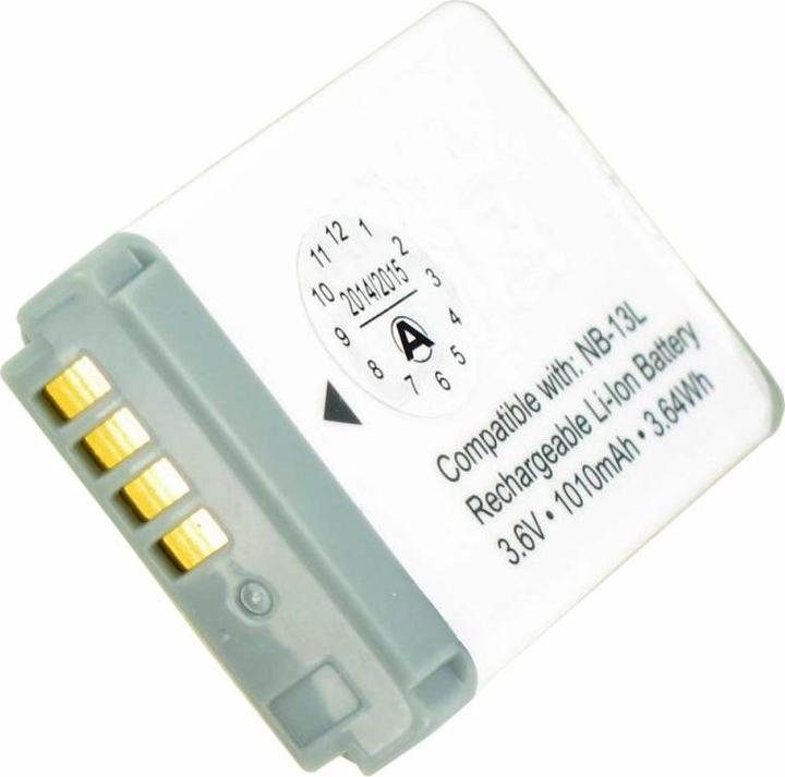 Actual product image Canon Battery NB-13L Battery Powershot G7X (Rechargeable battery)