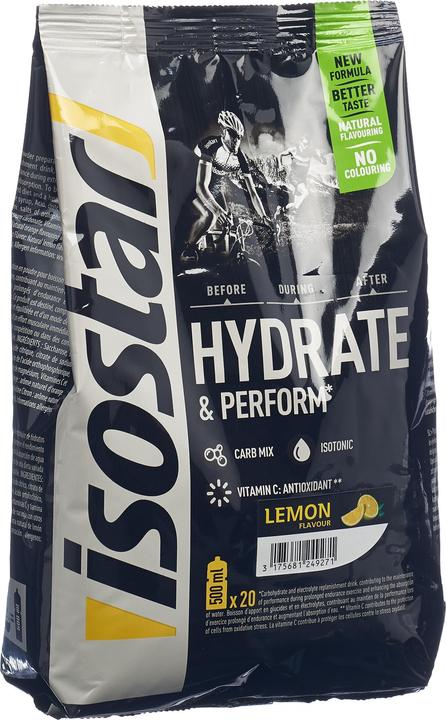 Image du produit Isostar Hydrates & Performance (Citron, 1 pcs, 800 g)