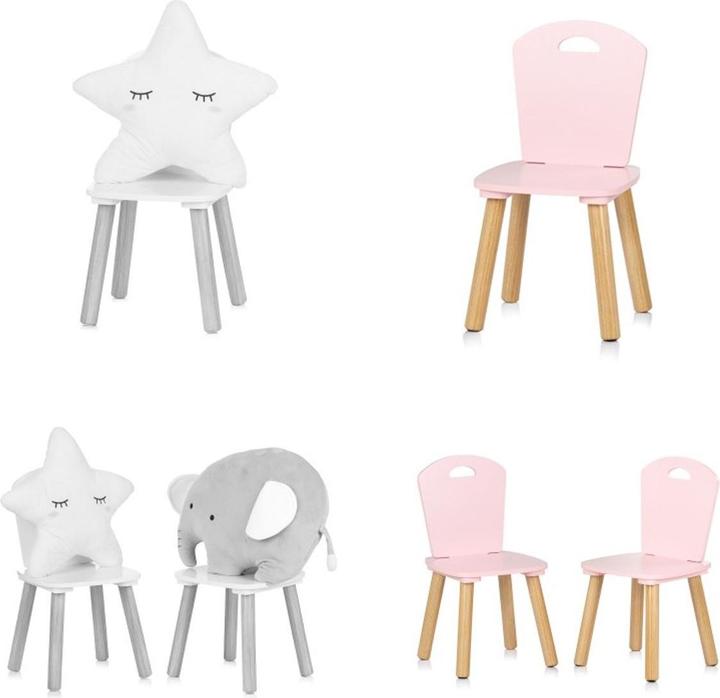 Actual product image Chipolino Kinder Tischset Holztisch (Child seating group)