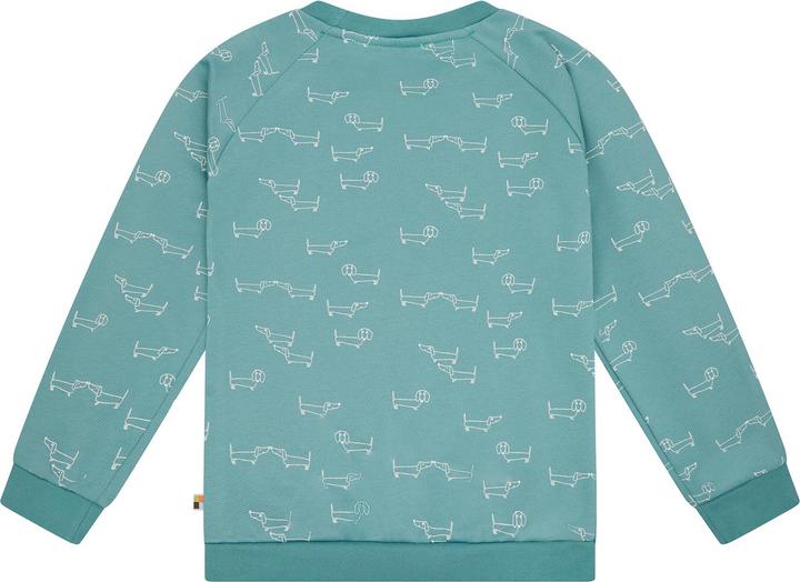 Produktbild loud + proud Kinder Sweatshirt mit Alloverdruck (158, 164)