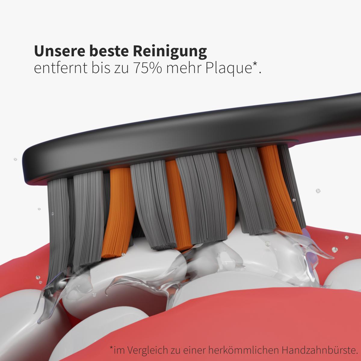 Thumbnail - Zahnheld, Elektrische Zahnbürste, Schallzahnbürste im Doppelpack Weiss (Schallzahnbürste)