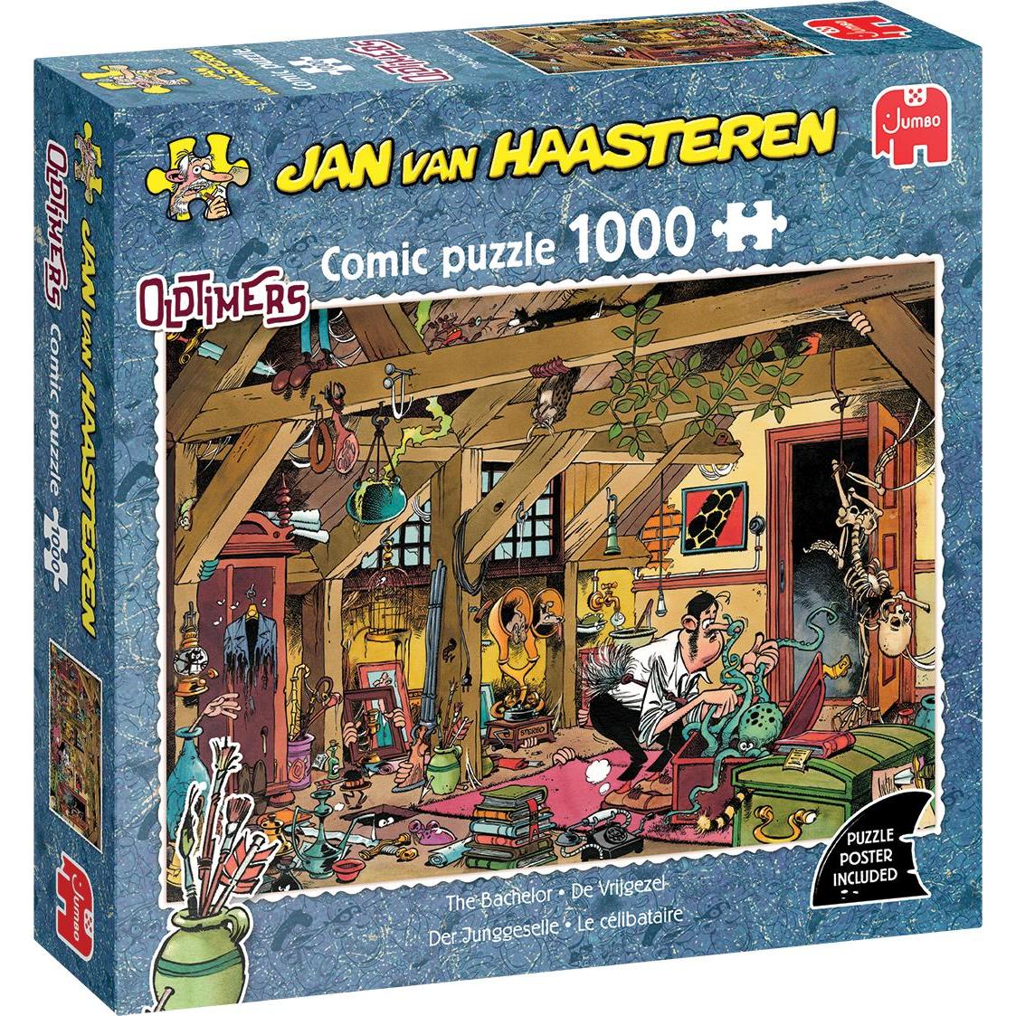 Jumbo Jan Van Haasteren Oldtimer Der Junggeselle 1000 St (1000 Teile)