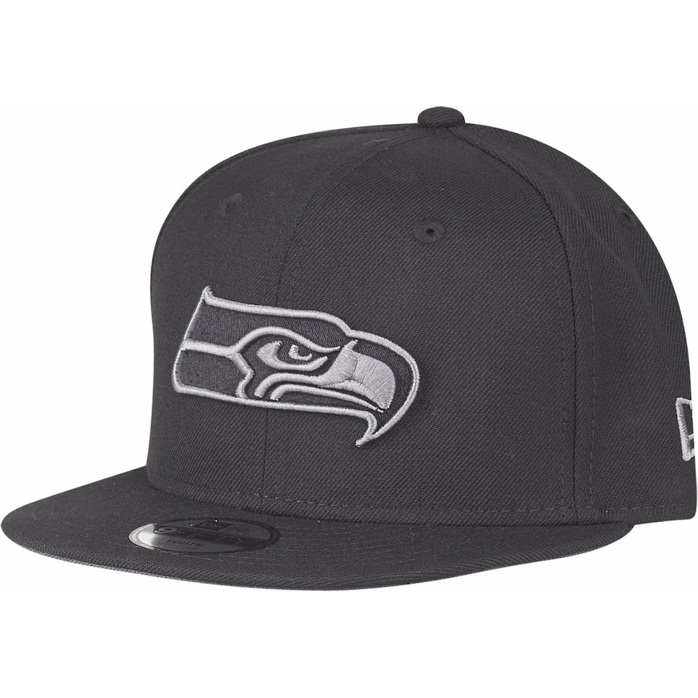 New Era, Jungen, Cap, 9Fifty Seattle Seahawks, Schwarz, (55, 56, 54 C)