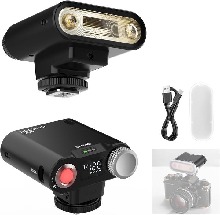Image du produit Neewer Retro Camera Flash Z160 SE (Flash à monter, Universel)