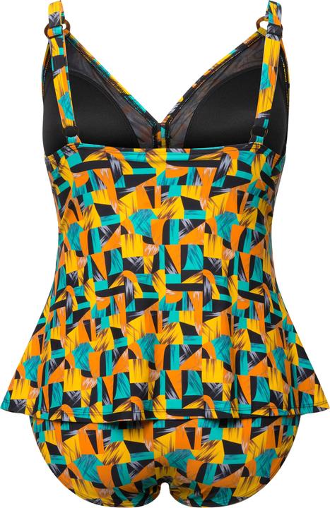 Immagine prodotto Ulla Popken Tankini con stampa astratta, coppe morbide e materiale riciclato (56)
