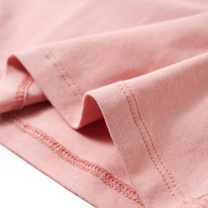 Produktbild vidaXL Kinder-Langarmshirt Rosa 104,Material: 95 % Baumwolle. 5