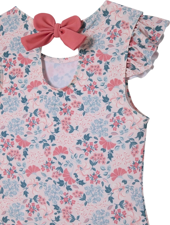 Image du produit Vertbaudet Mädchen Badeanzug mit Schleife hinten (98)
