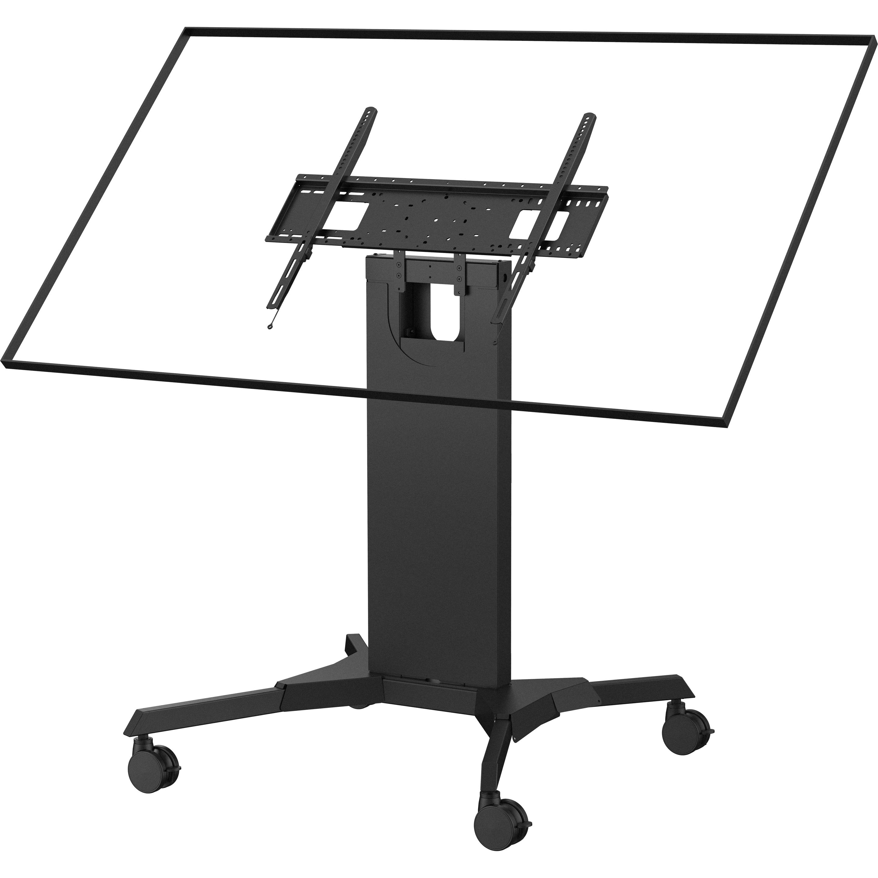Thumbnail - Vision F51 y Floor stand (90", 130 kg), TV Ständer, Schwarz