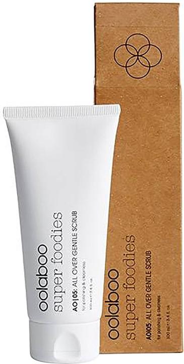 Actual product image oolaboo super foodies - all over gentle scrub (100 ml)