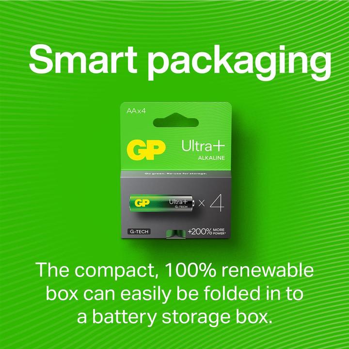 Produktbild GP Batteries GP 15AUP-C4 A21 / AA / LR6 ULTRA PLUS Battery (4 Stk., AA)