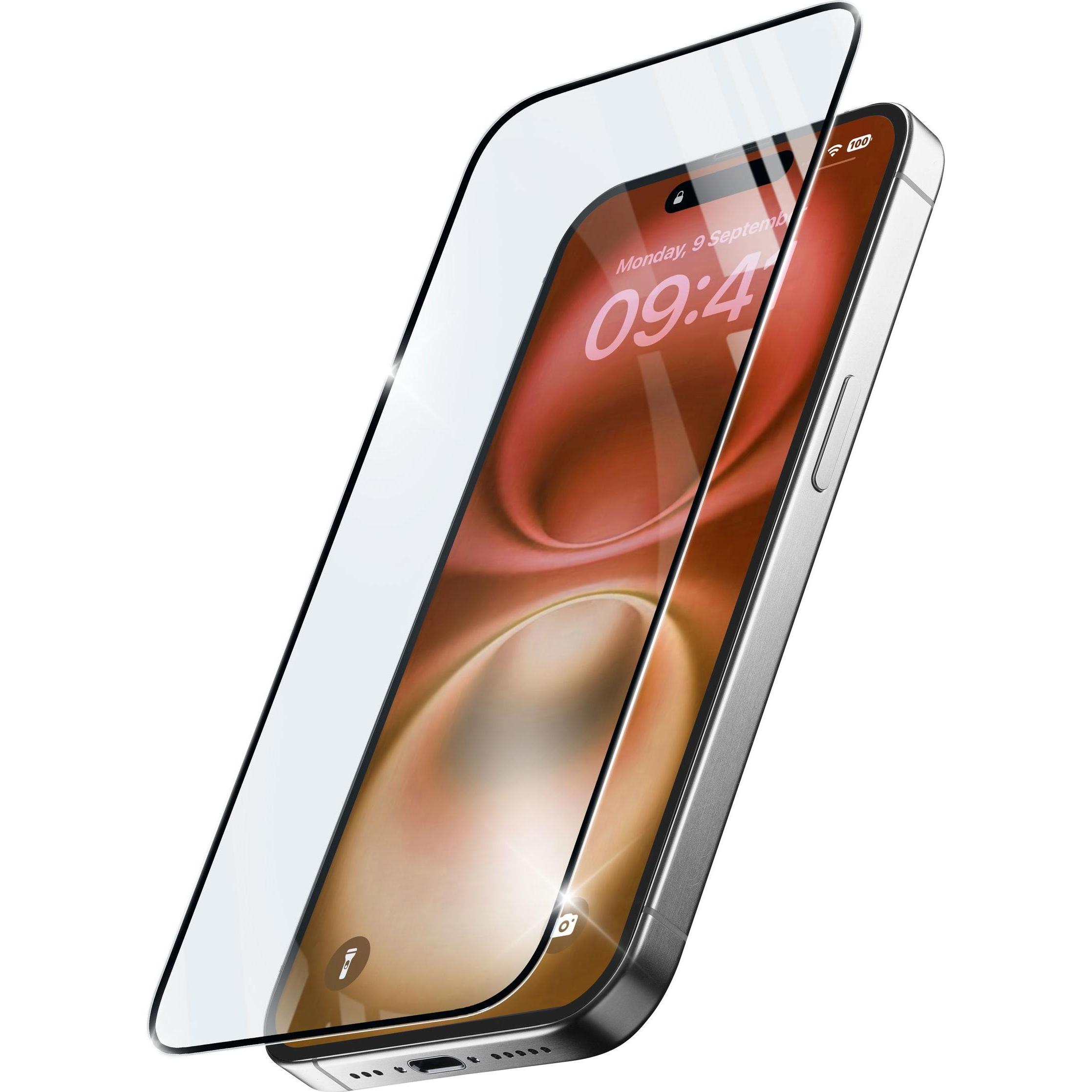 Cellularline Xtreme Glass (1 Stück, Apple iPhone 16 Plus), Smartphone Schutzfolie, Transparent