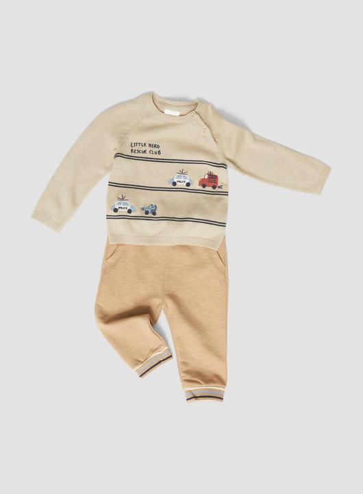 Produktbild s.Oliver Strickpullover Strickpullover mit Auto-Motiven (74)