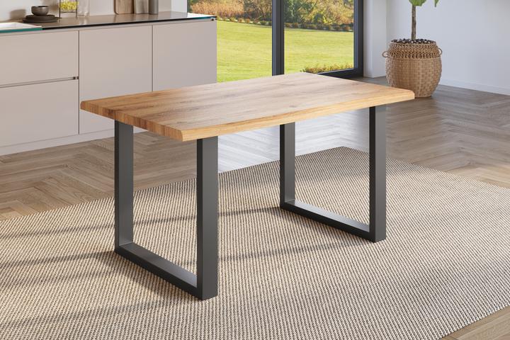 Image du produit SAM JULIUS Baumkante massiv Mdf (120 x 80 x 77 cm)