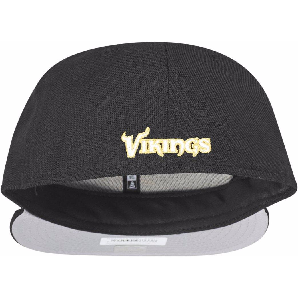 Thumbnail - New Era, Herren, Cap, 59Fifty Minnesota Vikings, Schwarz, (7 3/8)