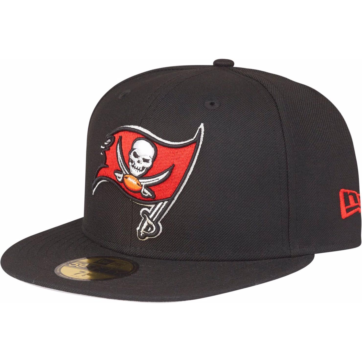 New Era, Herren, Cap, 59Fifty NFL Tampa Bay Buccaneers, Schwarz, (7 5/8)