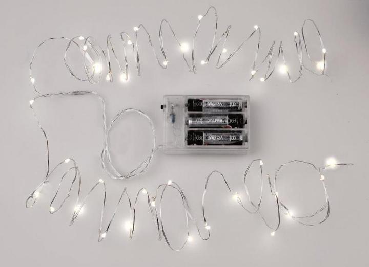 Glorex Lichterkette 40St f. 3xAA 2x2m (4 m)