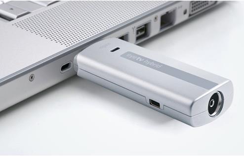 Produktbild Elgato TV-Stick EyeTV hybrid (USB 2.0, analoges Fernsehsignal, DVB-C, DVB-T)