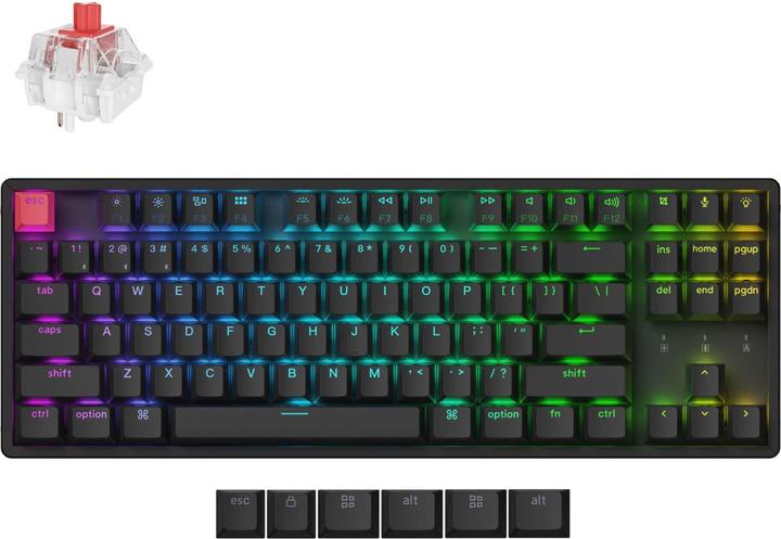 Image du produit Keychron K8 QMK (Version 2) (US, Sans fil, Filaire)