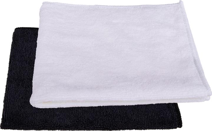 Produktbild Edi Baur Mikrofaser-Reinigungstuch Black and White 5 Stück, Weiss (5 Stk.)