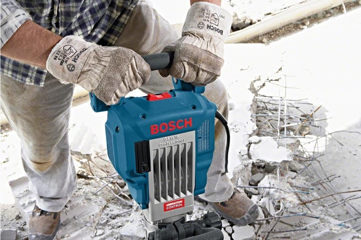Produktbild Bosch Professional Abbruchhammer GSH 16-30 mit Zubehör und Trolley (Netzbetrieb)