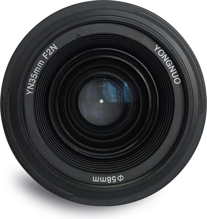 Image du produit Yongnuo 35mm f/2 Nikon F (Nikon F, Plein format)