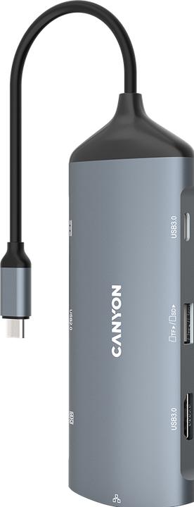 Actual product image Canyon DS-15 Docking Station (USB-C, 8 ports)