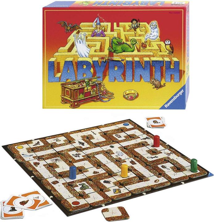 Produktbild Ravensburger Labyrinth (Dänisch, Norwegisch, Schwedisch, 1 - 4 Spieler)