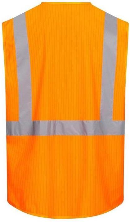 Produktbild Nitras Warnweste 7118 Grösse L neonorange EN ISO 13688/EN ISO 20471/EN 1149 (L)