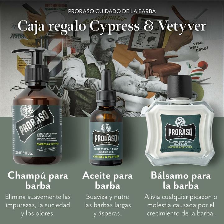 Actual product image Proraso Cypress & Vetyver (330 ml)