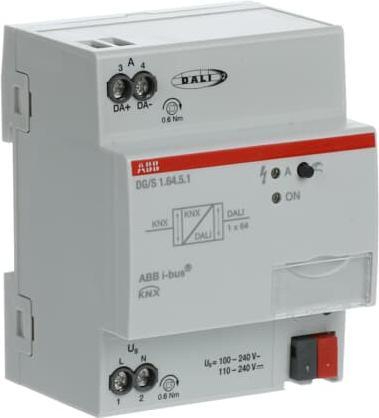 Produktbild ABB DALI Gateway 1fach DG/S 1.64.5.1 Premium REG 2CDG110273R0011