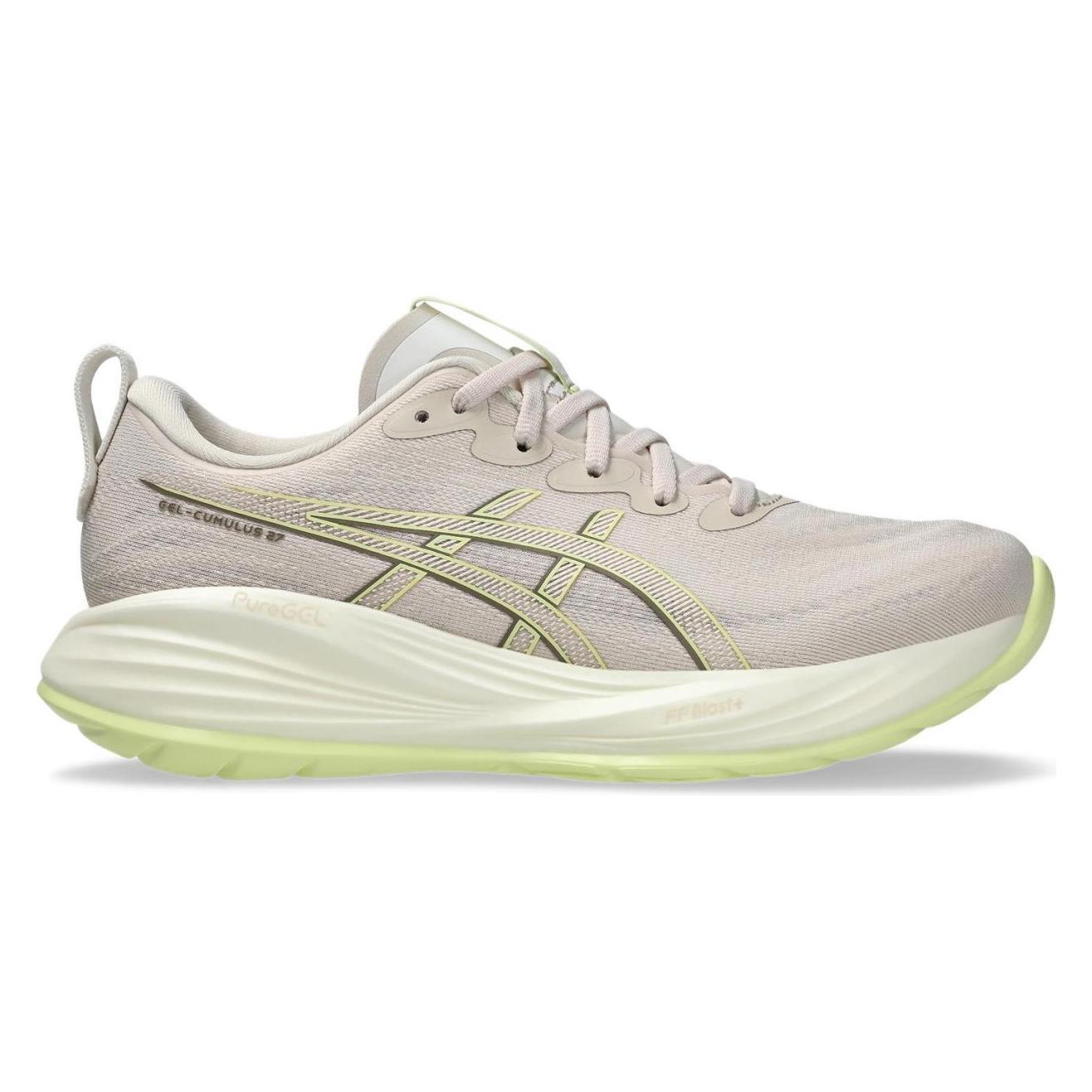 Asics Performance, Damen, Laufschuhe, Asics Gel-Cumulus 27 Mineral Beige/Huddle Yellow Woman (39), Beige, Mehrfarbig, Braun, Gelb