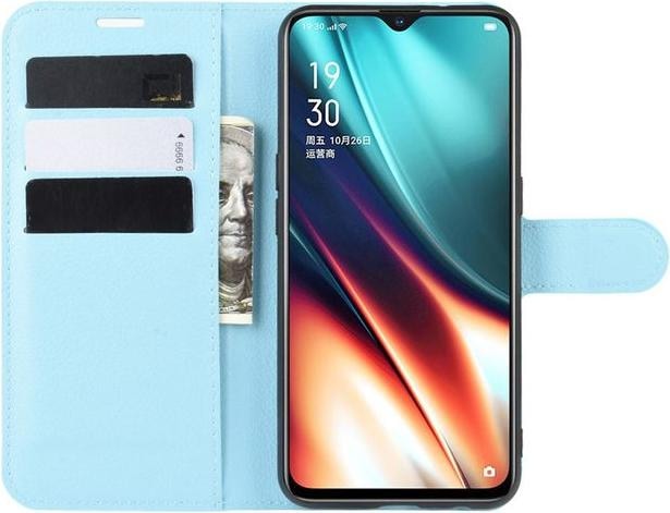Image du produit MU Classic Série de couvertures de livres en cuir litchi (Realme XT, Realme X2)