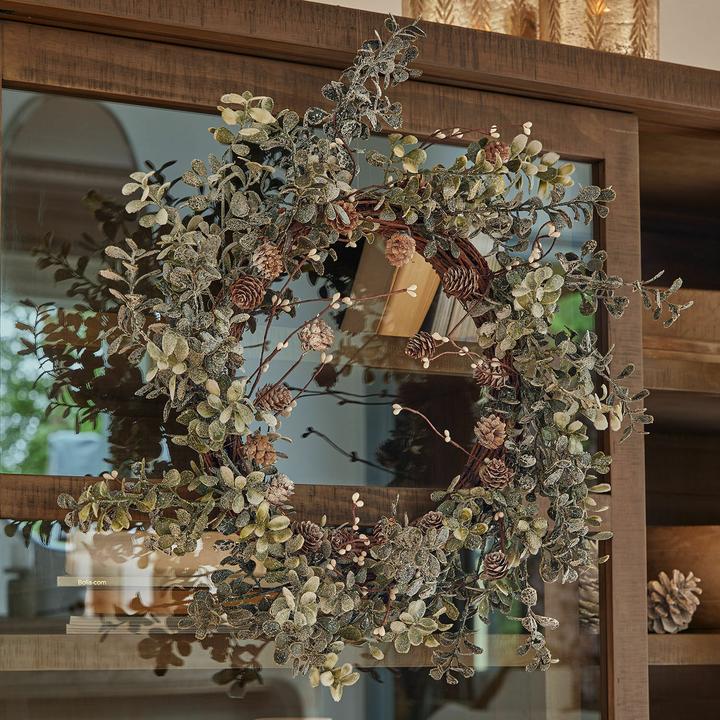 Image du produit Loberon Kranz Veloume grün (10 cm, 50 cm)