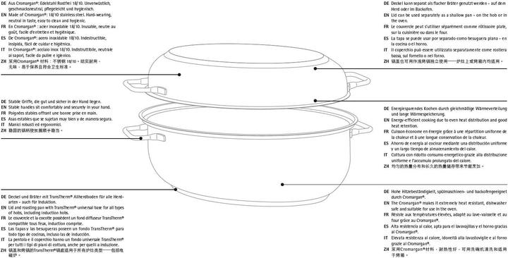 Actual product image WMF Extrabräter (Casserole + Stewpot, Stainless steel)