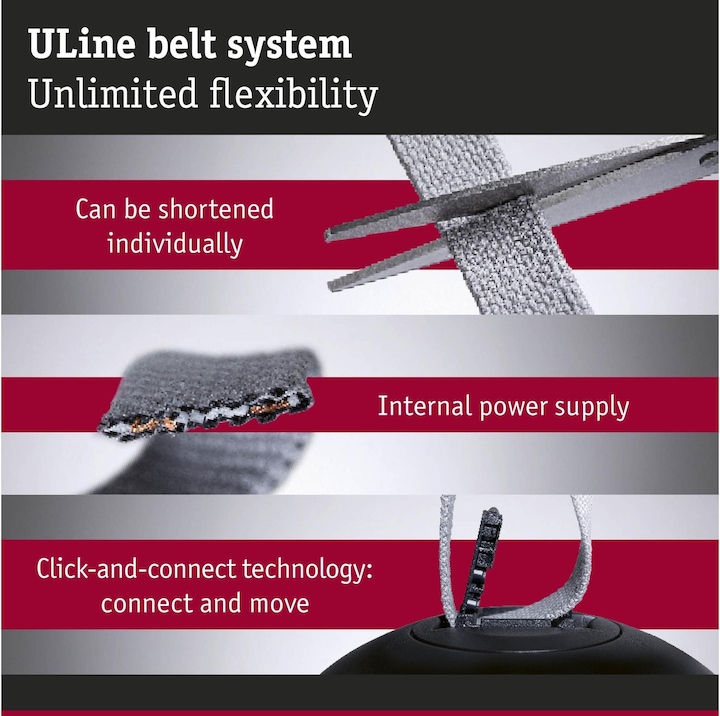 Actual product image Paulmann Belt system