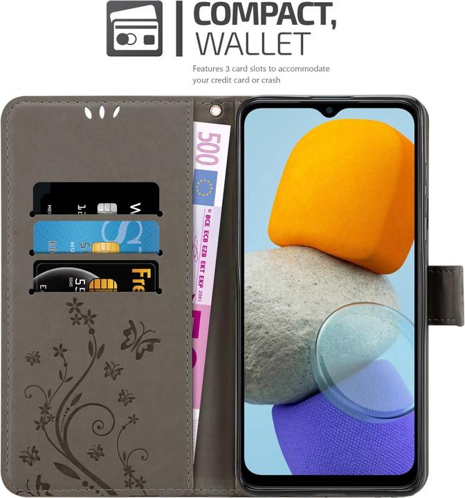 Image du produit Cadorabo Housse Flower Book pour Samsung Galaxy M23 5G (Samsung Galaxy M23 5G)