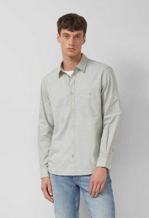 Immagine prodotto s.Oliver Hemd Regular Fit: Strukturiertes Hemd mit Brusttasche (S)