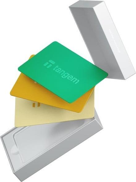 Tangem Wallet - 3-card set - Sun Drop (Bitcoin, Ethereum Classic)