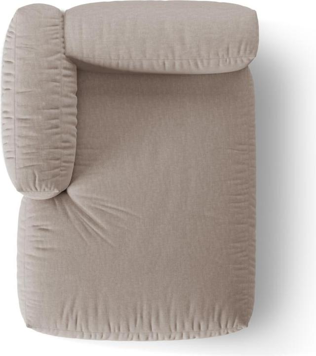Image du produit Micadoni Chaise longue modulable gauche, "Martina", 1 Place, 176x123x75 Fabriqué en Europe (Recamière)