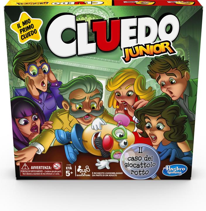 Actual product image Hasbro Gaming Cluedo Junior (Italian)