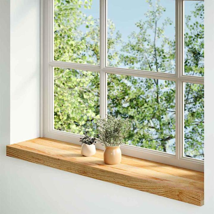 Produktbild VidaXL Fensterbänke 2 Stk. Eiche (20 cm)