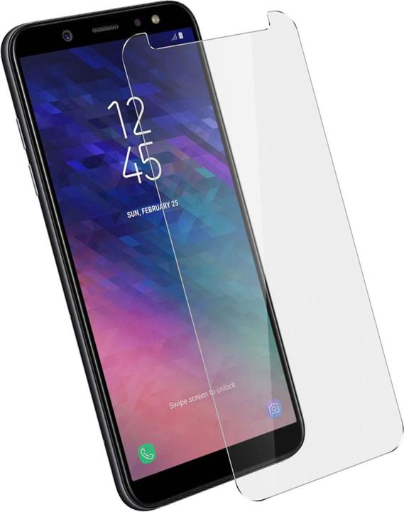 Actual product image Avizar Crystal clear film, glass screen protector (1 Piece, Samsung Galaxy A6)