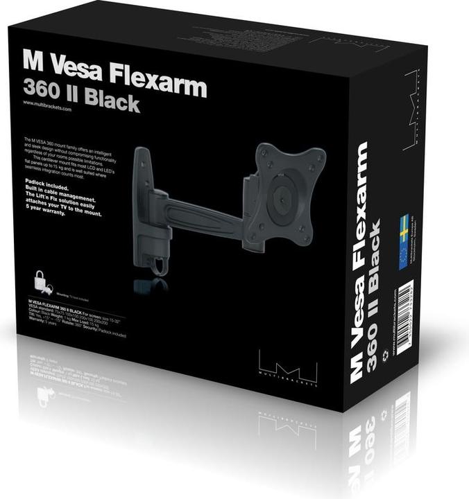 Actual product image Multibrackets Flexarm 360 II (Wall, 32", 15 kg)