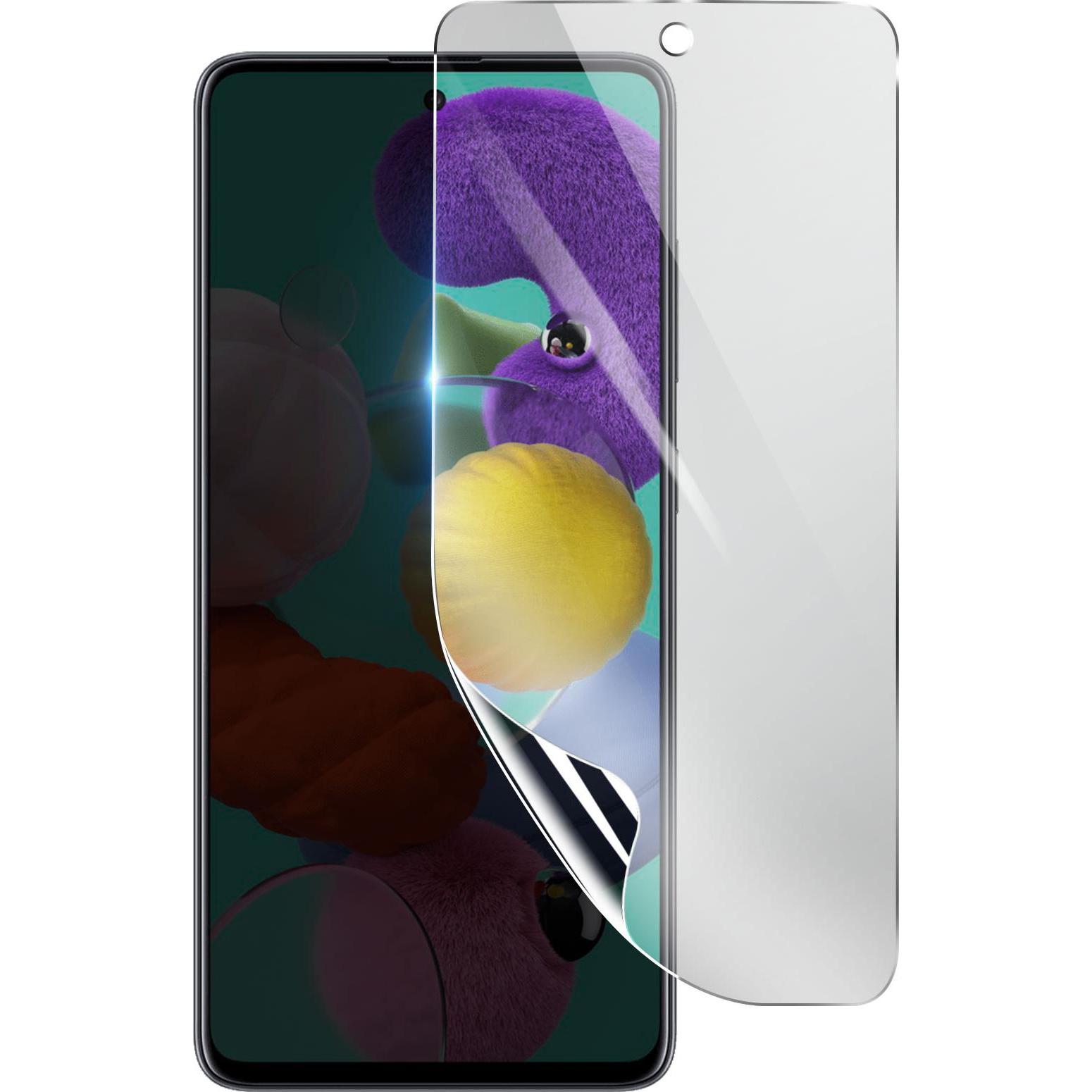 3MK Hydrogel Bildschirmfolie für Samsung Galaxy A51 (1 Stück, Samsung Galaxy A51), Smartphone Schutzfolie, Transparent