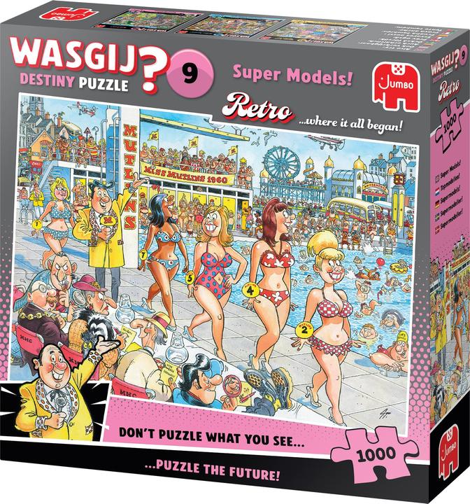 Actual product image Wasgij Retro Destiny 9 (1000 pieces)