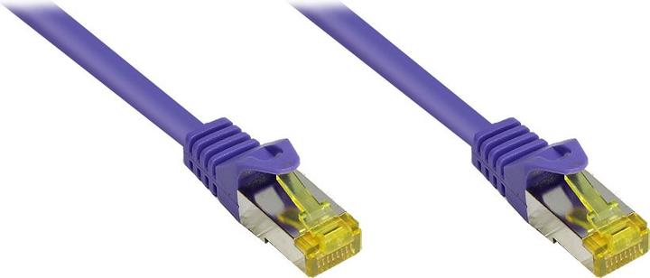 Produktbild Good Connections RJ45 Patchkabel mitCat.7 Rohkabel und Rastnasenschutz (RNS®), S/FTP, PiMF, halogenfrei, 600MHz, OFC (S/FTP, CAT7, 3 m)