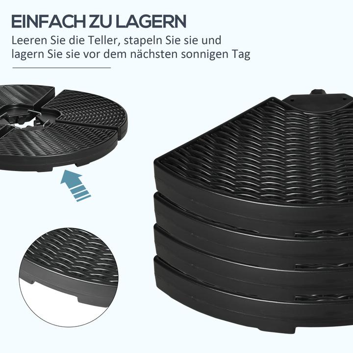 Produktbild Outsunny Sonnenschirmständergewicht